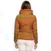 JAQUETA NYLON ALPELO MATELASSÊ PELE GOLA - TELHA