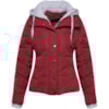 JAQUETA PUFFER VERBELLA ALMOFADADA CAPUZ MOLETOM E MANGA  REMOVÍVEL - VINHO JAQUETA PUFFER VERBELLA ALMOFADADA CAPUZ MOLETOM E MANGA  REMOVÍVEL - VINHO