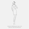 LEMON COLA - VESTIDO CURTO DE RENDA BORDADA C/ PAETE S/M - VERDE