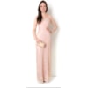 LEMON COLA - VESTIDO LG RENDA DET.GUIPURE E TULE M/L - ROSÊ