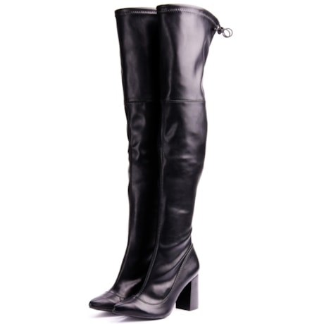 LIA LINE - BOTA NAPA STRETCH OVER THE KNEE - PRETO