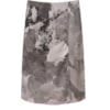 LILLA KA - SAIA CURTA ENVELOPE ESTAMPADA - CINZA