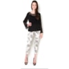 LUCIDEZ - BATA RENDA CHIFFON RECORTES ARLENE - PRETO