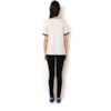 LUCIDEZ - BLUSA MALHA C/CETIM ART M/C - CINZA