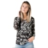 LUCIDEZ - BLUSA MALHA FLORA DECOTE V LUCIANA - VERDE