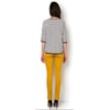 LUCIDEZ - BLUSA MALHA JAQUARD M 3/4 LUCIEN - P&B
