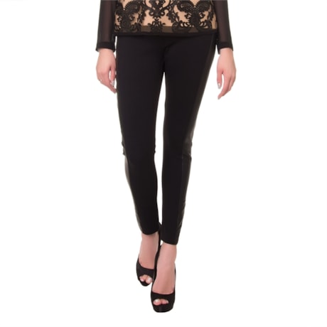 LUCIDEZ - CALÇA IZOLITA MONTARIA COURO LATERAL - PRETO LUCIDEZ - CALÇA IZOLITA MONTARIA COURO LATERAL - PRETO