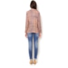 LUCIDEZ - CAMISA VISCOSE ESTAMP. COSMOS - LARANJA