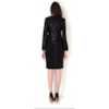 LUCIDEZ - JAQUETA RENDA COM COURO M/L - PRETO