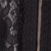 LUCIDEZ - JAQUETA RENDA COM COURO M/L - PRETO
