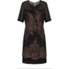 LUCIDEZ - VESTIDO LGTE RENDA M/C - PRETO