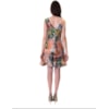 LUCIDEZ - VESTIDO SINO ESTAMPADO BELO HORIZONTE - LARANJA