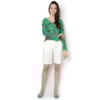 LZ KLUB - BATA VISCOSE ESTAMP. CASHMERE M/L - VERDE