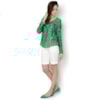 LZ KLUB - BATA VISCOSE ESTAMP. CASHMERE M/L - VERDE