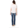 LZ KLUB - BLUSA TOQUE DE SEDA PALA LAISE DEC. V M/C - OFF WHITE LZ KLUB - BLUSA TOQUE DE SEDA PALA LAISE DEC. V M/C - OFF WHITE