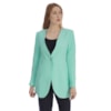 MALISE - BLAZER ALONGADO SEM GOLA MENTA