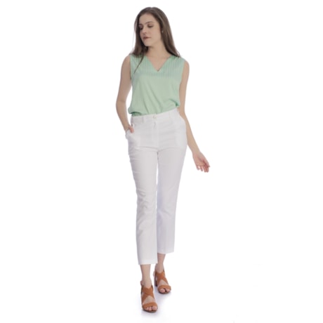 MALISE - CALÇA SKINNY CLÁSSICA OFF WHITE MALISE - CALÇA SKINNY CLÁSSICA OFF WHITE