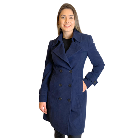 MALISE- CASACO DE LÃ 7/8 GENEBRA MALISE- CASACO DE LÃ 7/8 GENEBRA
