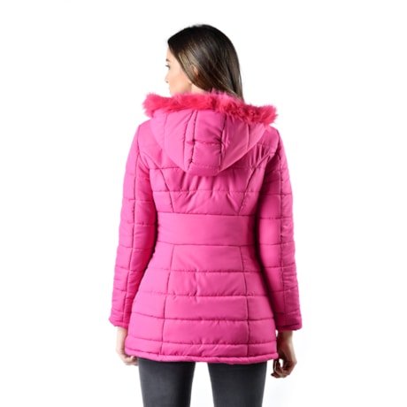 MALISE - JAQUETA  NYLON PINK