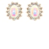 MARCIELLI RODRIGUES - BRINCO CRISTAL MICRO STRASS - OFF WHITE