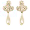 MARCIELLI RODRIGUES - BRINCO STRASS GOTA - DOURADO