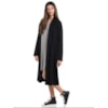 MAXI CARDIGAM WALK TREND MOLETOM - PRETO