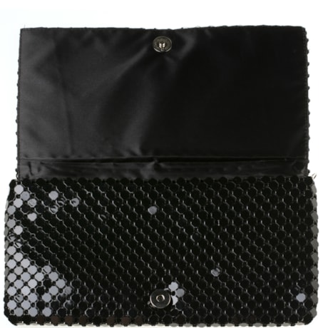 MAXI CARTEIRA CAPITOLLIUM MALHA METAL - PRETO MAXI CARTEIRA CAPITOLLIUM MALHA METAL - PRETO