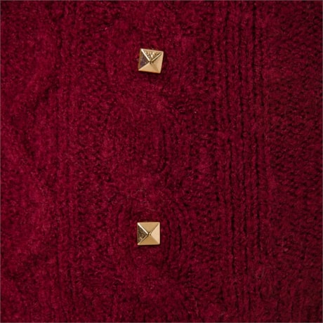 MAXIPULL FIO MOUSSE TRANÇAS E TACHAS - BORDÔ MAXIPULL FIO MOUSSE TRANÇAS E TACHAS - BORDÔ