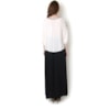 MOÇA BONITA - BATA EM VISCOSE PONTO CRUZ M3/4 - OFF WHITE