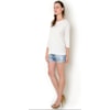 MOÇA BONITA - BLUSA MALHA DET. VAZADO NAS COSTAS - BEGE