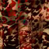 MOÇA BONITA - CAMISA EM VISCOSE ANIMAL PRINT - LARANJA