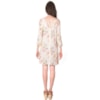 MOÇA BONITA - VESTIDO BOLA FLORAL RECORTES OMBRO - CREME MOÇA BONITA - VESTIDO BOLA FLORAL RECORTES OMBRO - CREME
