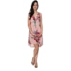 MOÇA BONITA - VESTIDO FLORAL CHEMIS SEM MANGA - ROSA MOÇA BONITA - VESTIDO FLORAL CHEMIS SEM MANGA - ROSA
