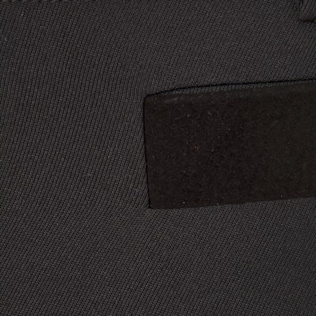NUTRIA - CALÇA ALFAIATARIA DETALHE COURO BOLSOS - PRETO