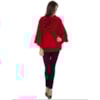 PELETERIA CORDEIRO - PELERINE MARTINGALE 2 BOLSOS - VERMELHO