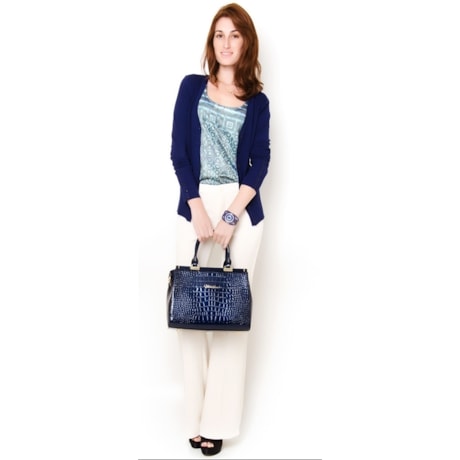 PUCCINI - CARDIGAN BÁSICO DECOTE V - CEREJA