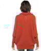 PULL TRICOT ABICCI MANGA MORCEGO GOLÃO - TELHA