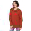 PULL TRICOT ABICCI MANGA MORCEGO GOLÃO - TELHA
