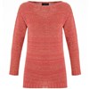 PULL TRICOT MULLET LÍVIA - CORAL
