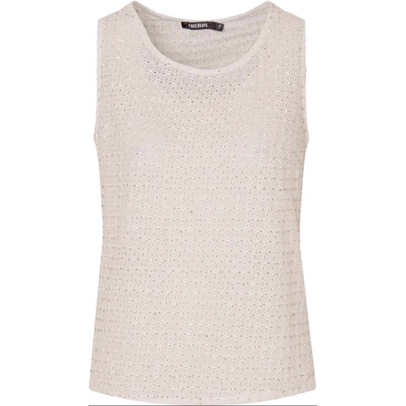 REGATA LAISE C/ PONTOS DE LUZ - OFF WHITE