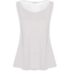 REGATA MALHA MODAL COM SHIFFON COSTAS PARFAIT - OFF WHITE