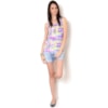 REGATA TULE DUPLA ESTAMPADA - ROSÊ REGATA TULE DUPLA ESTAMPADA - ROSÊ