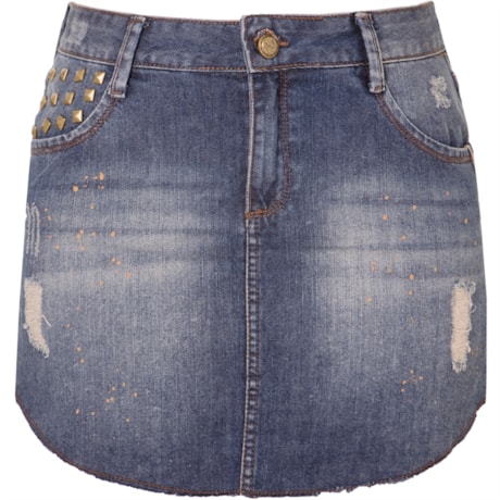 SAIA JEANS COM SPIKES WILD - JEANS SAIA JEANS COM SPIKES WILD - JEANS