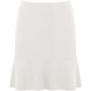 SAIA MALHA PEPLUM VOLANTS - OFF WHITE