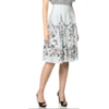 SAIA MIDI CAPITOLLIUM FLORAL - AZUL CLARO