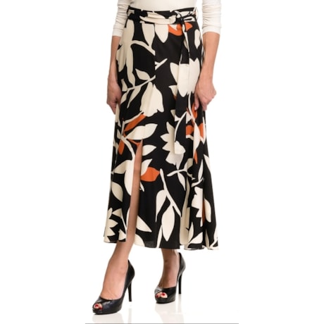 SAIA MIDI CHOLET - PRETO SAIA MIDI CHOLET - PRETO