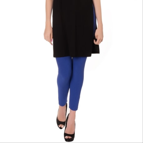 SATIKO+ISABEL - CALÇA LEGGING CÓS FINO - AZUL