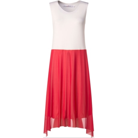 SATIKO+ISABEL - VESTIDO LENÇO BICOLOR - CRU