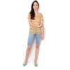 SCALON - BERMUDA JEANS CICLISTA MOLETON - JEANS