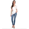 SCALON - BLUSA CETIM MARIE - BRANCO